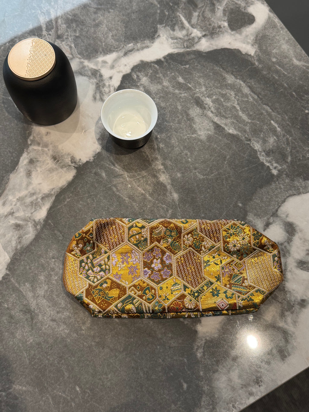 Vintage Jacquard Embroidered Tissue Box Cover
