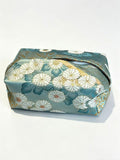 Vintage jacquard fabric tissue box cover